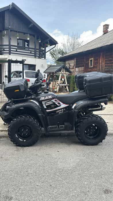 •	ATV TGB Blade 4x4 500R • 1050 km • Stare impecabilă