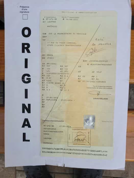 Vand Honda PCX 1,25 neinmatriculata