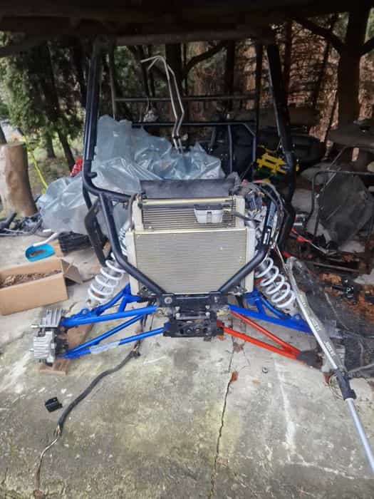 Polaris rzr turbo s  2019 rama klatka czesci