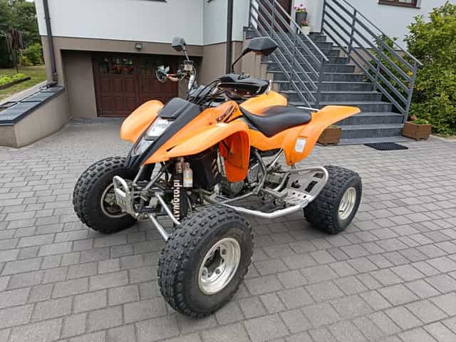 Kawasaki KFX 400 homologacja 15kW L7e