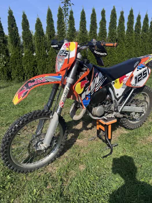 KTM exc 125 2T serwis zarejestrowany na 4,4KW