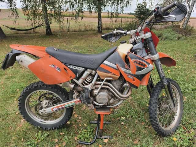 KTM EXC400 – zarejestrowany i ubezpieczony