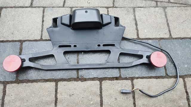 Can am mocowanie tablicy rejestracyjnej