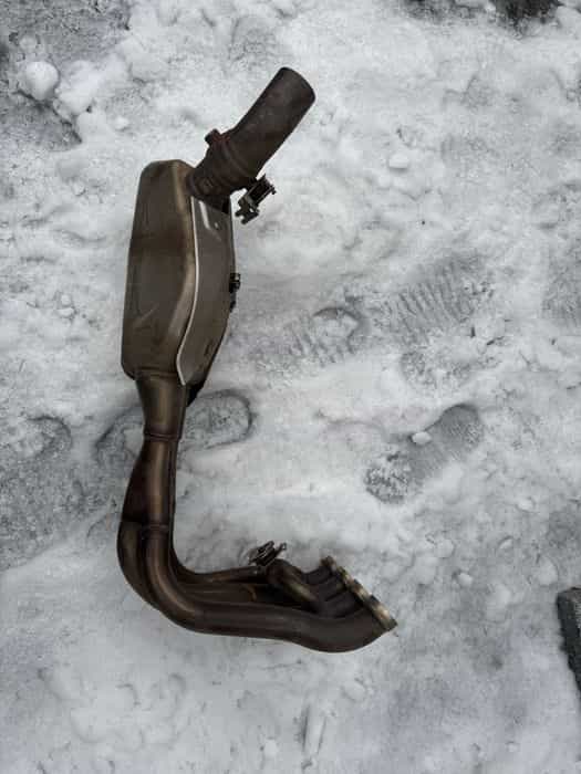 Kolektor wydechowy bmw s1000rr