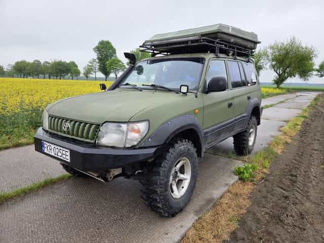 Toyota Land Cruiser J90 j95 zderzak stalowy przedni