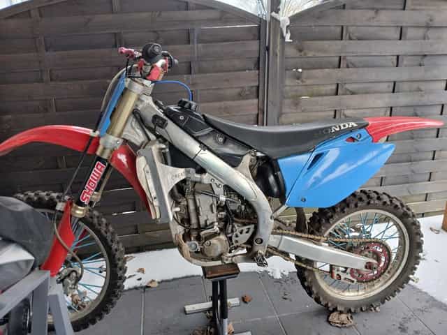 Cross honda crf 450