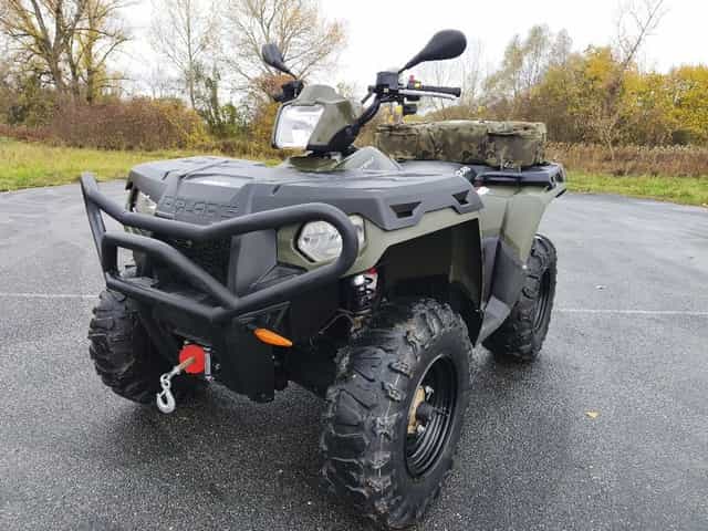 Polaris Sportsman 500 Forest 4x4 Homologacja, pług
