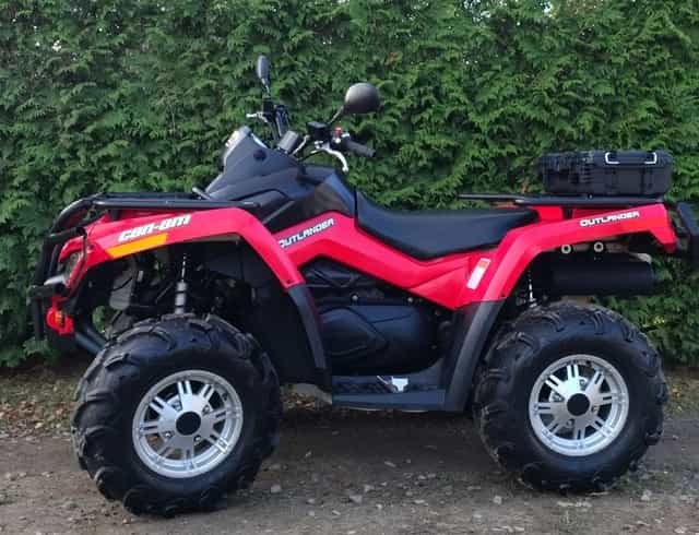 Can am Outlander 650 4x4 homologacja  L7e