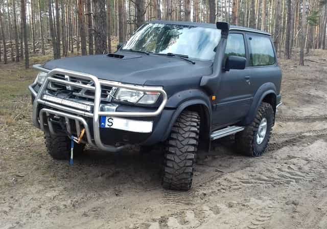 NOWA CENA Nissan PATROL Krótki Y61 SWAP BMW M57 Koła 37" TREPADOR Fajna Zabawka Modyfikacje L...