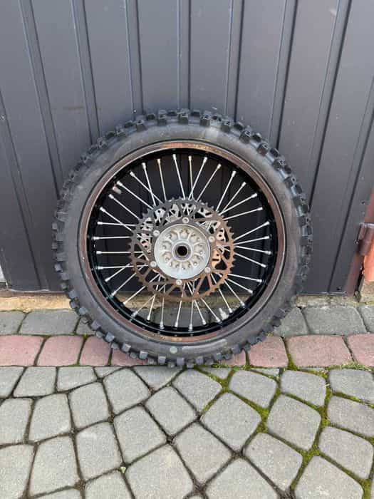 kompletne kolo tyl tylne tarczy 19 kawasaki kxf kx 125 / 250 / 450