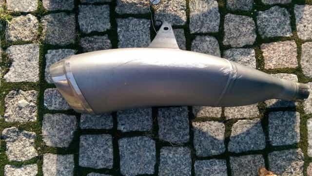 suzuki gsxr 1000 k9 l0 wydech tłumik prawy