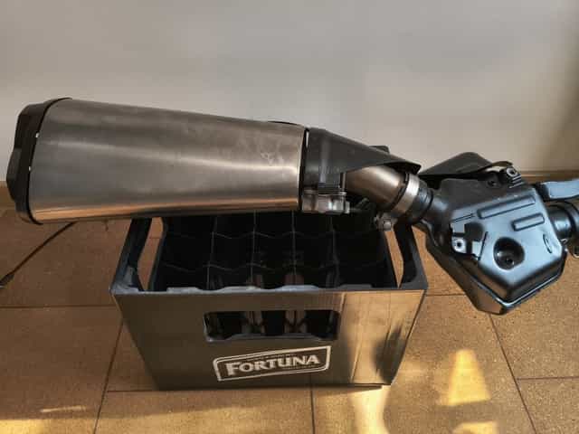 Tłumik kawasaki zx10 r z katalizatorem