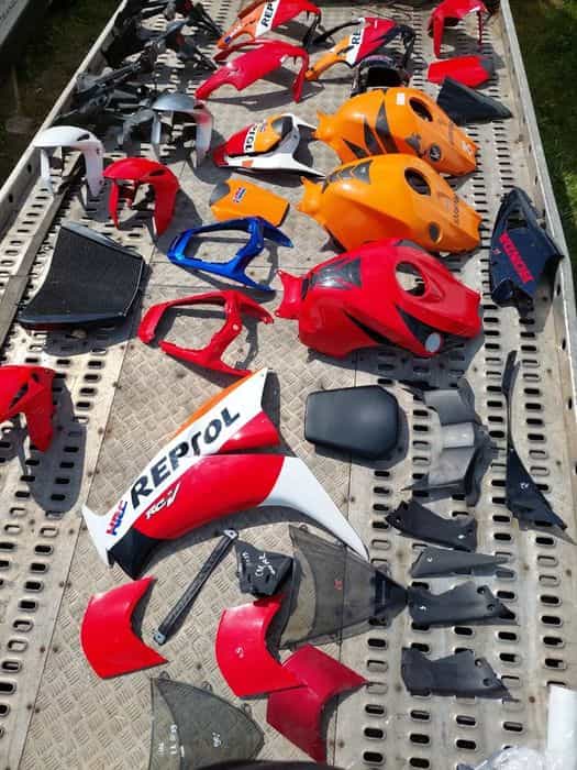 honda cbr 1000 rr sc59 owiewka bok boczek czasza pług siedzenie chłodn