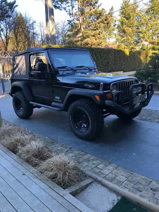 Jeep Wrangler TJ  pojemność  silnika  2400 cm