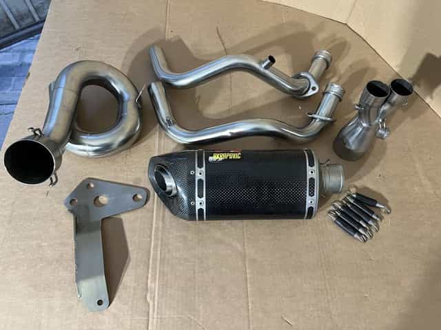 Kompletny uklad akrapovic yamaha mt07