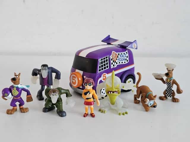 Scooby-Doo Race Team mała furgonetka + figurki