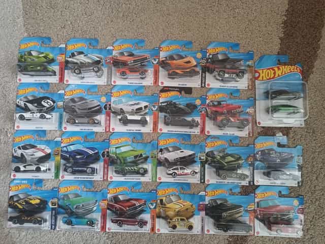 Zestaw Hot Wheels sztuki