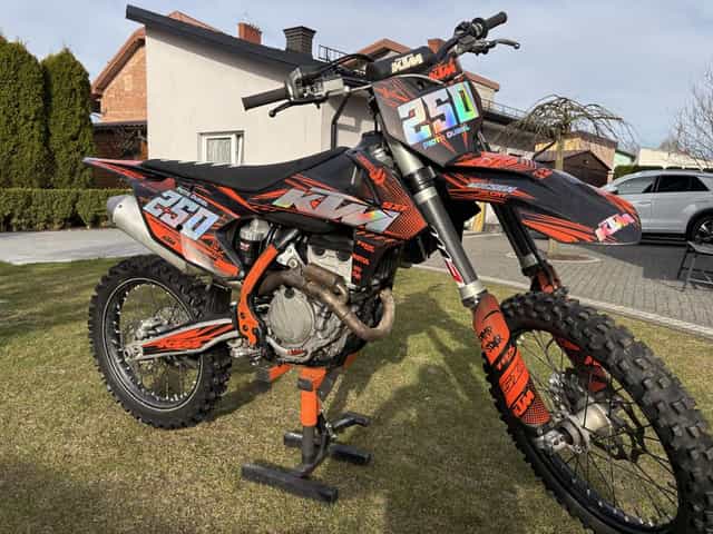 KTM SX-F 250 2017 – zadbany, po serwisie, gotowy do jazdy