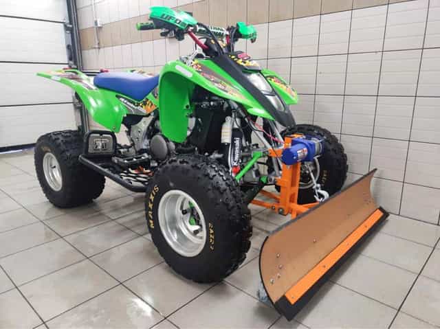 Kawasaki kfx 400 + pług