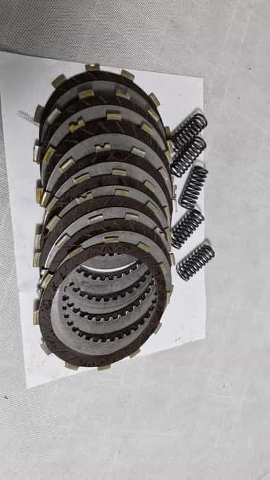 Kawasaki kx250f kxf rmz suzuki sprzęgło tarcze przekładki kosz glowica