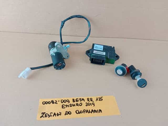 Beta RR 125 Enduro Zestaw do Odpalania Stacyjka Moduł Komputer Zamki