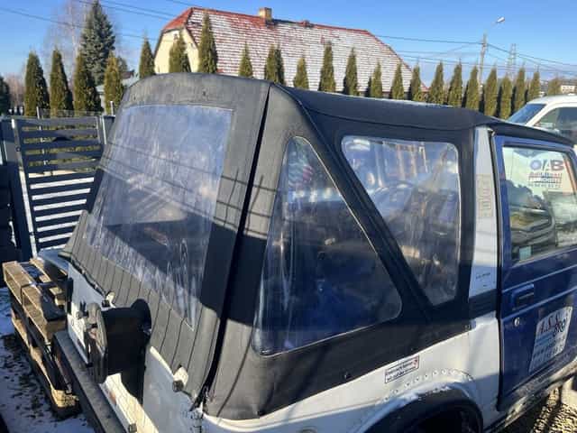 Suzuki samurai cabrio plandeka