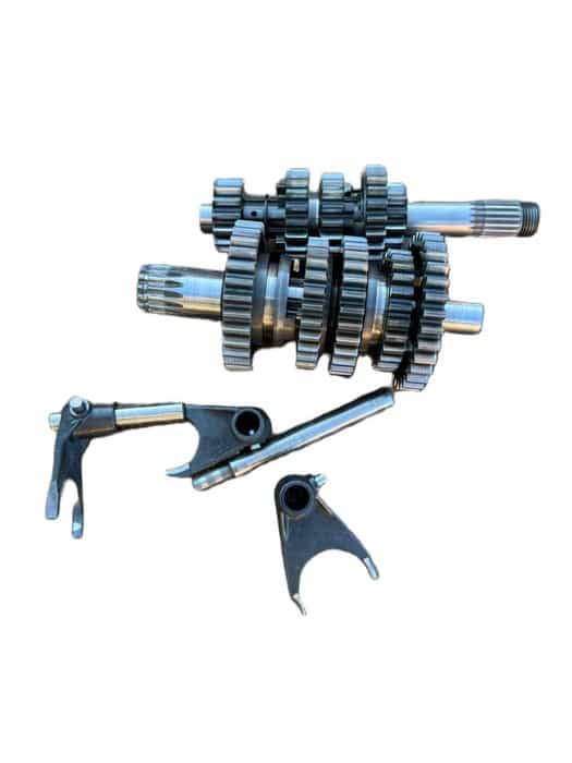 skrzynia biegow ktm sx 125 / 150 / 200 r 98-15 wodziki kompletna