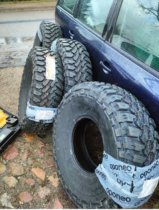 Koła nissan patrol 37" nankang ft9 jak nowe!!