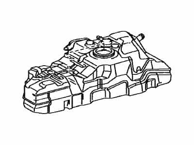 Zbiornik paliwa toyota 4runner 5 generacja TRD offroad lexus