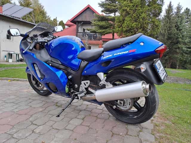 Suzuki GSX 1300R Hayabusa 14000 km, bezwypadkowy, oryginał, jak nowy