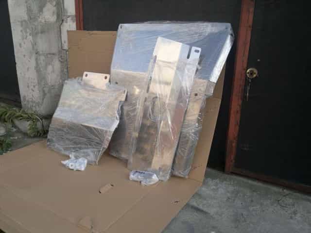 Osłona silnika i skrzyni Land Rover Discovery 3,4 Alu 6 mm