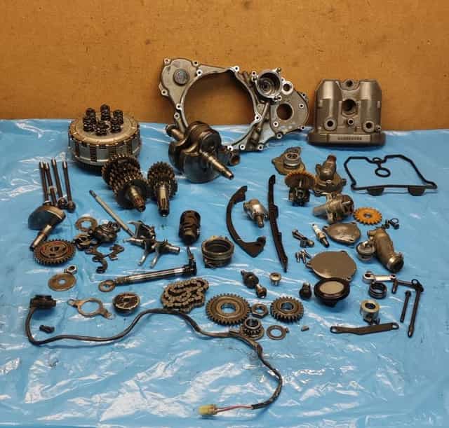 Silnik wał skrzynia sprzęgło części Suzuki DRZ DR-Z 400 Y E S SM