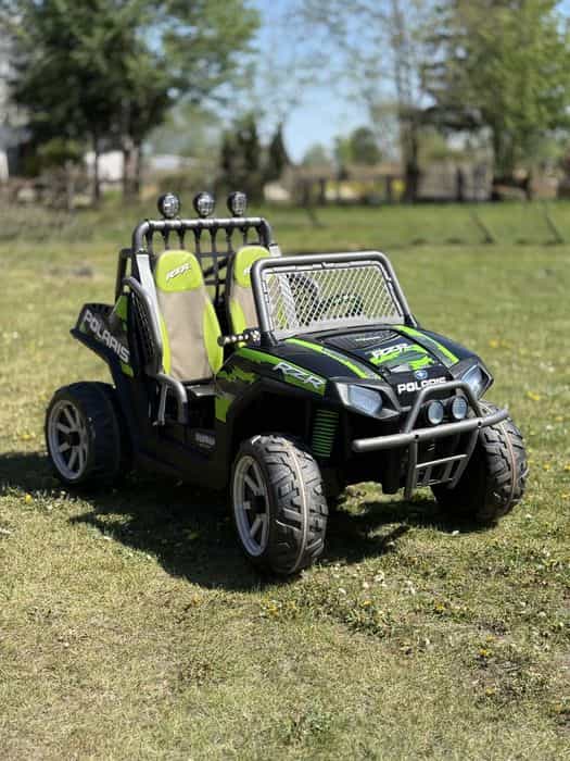 Pierwszy elektryk! Peg Perego Polaris RZR 24V Green Shadow
