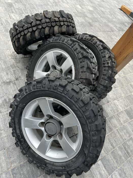 Koła felgi opony alufelgi suzuki jimny vitara samurai