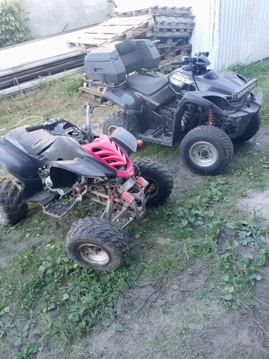 Quad cena za 2 szt plus skuter Peugeot