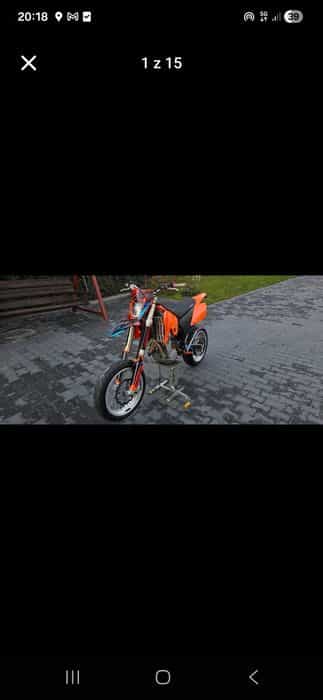 KTM EXC 450 RFS 2003r.
