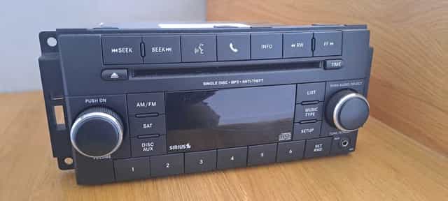 Radio Samochodowe USA Jeep Wrangler JKU