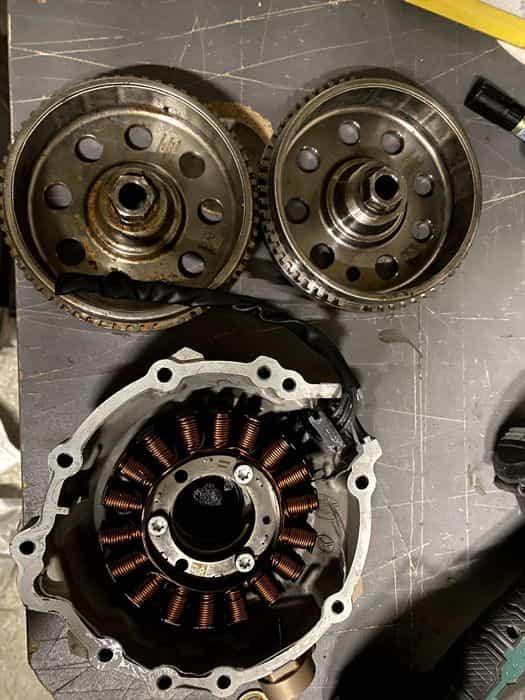 BMW S1000RR S1000R k67 k66 BMW  magneto kolo alternator dekiel kappa