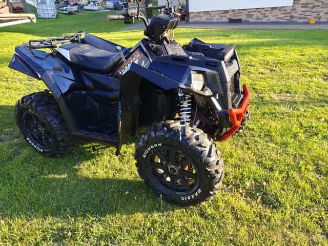Quad Polaris Scrambler 1000xp. Zamiana