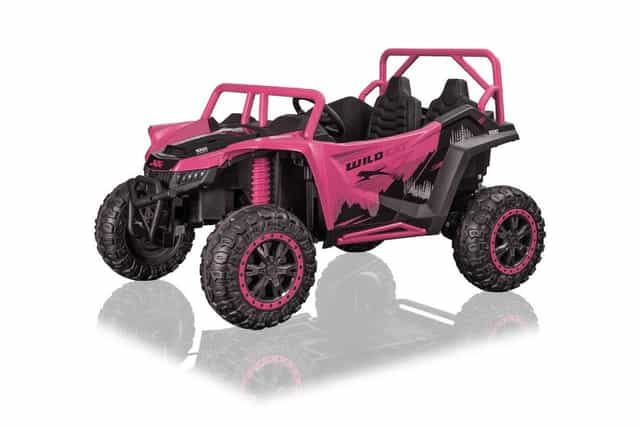 Auto na akumulator Buggy Arctic Cat WILDCAT 24V 4x200W XX Różowy