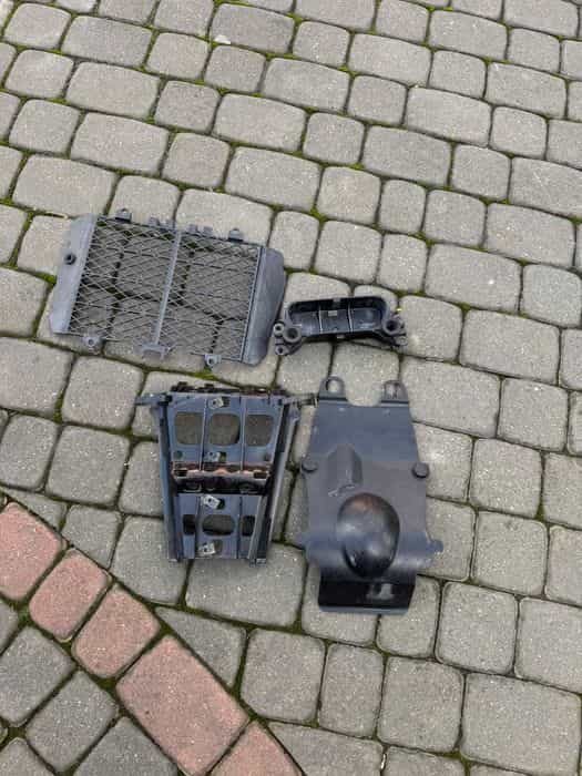 oslona chlodnicy kratka wody  baku siedzenia Kawasaki kfx 450 r 08-14