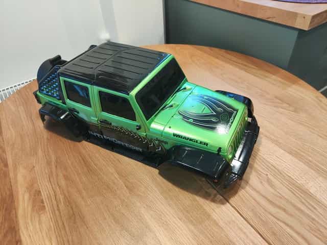 Nadwozie do modelu RC - Jeep Wrangler 1:10 1:8