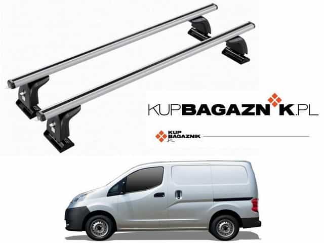 Bagażnik Dachowy NISSAN NV200 Van 2009 do 2021 bazowy relingi Belki