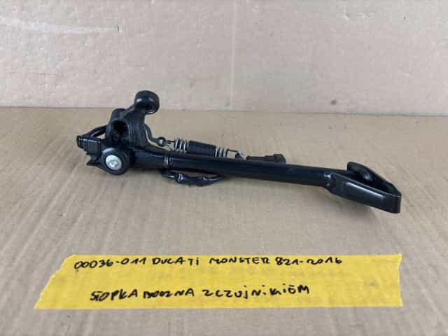 Ducati Monster 821 Stopka Nóżka Noga Kosa Boczna z Czujnikiem 2016