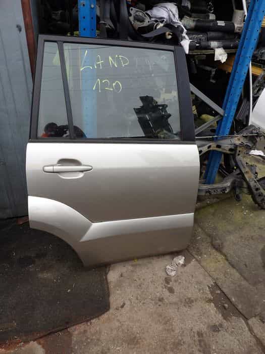 prawe tył tylne drzwi toyota land cruiser 120