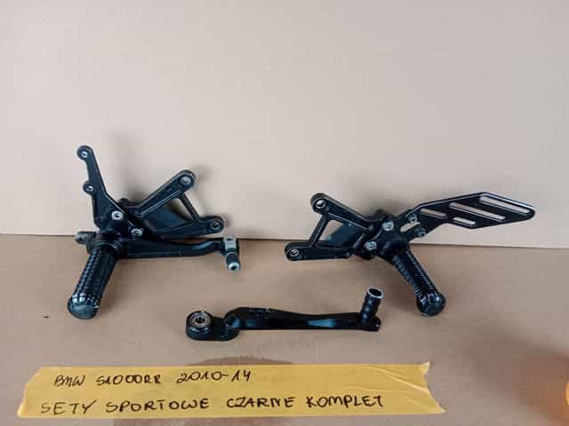 Bmw S1000rr Sety Sportowe Czarne Set Lewy Prawy Czarny Przód Kierowcy