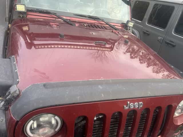 Jeep Wrangler JK maska spoiler