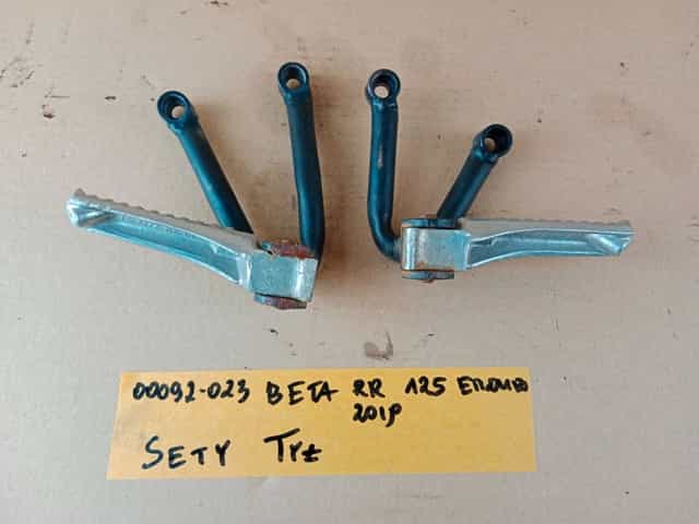 Beta RR 125 Enduro Sety Tył Tylne Set Prawy Lewy Pasażera 13-20
