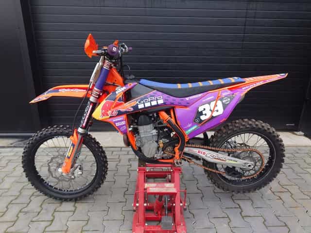 Motocykl KTM SX-F 450 rok 2018 rozrusznik