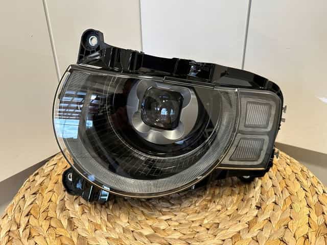 land rover defender ii l663 2020- lampa lewa full led kpl matrix nowa